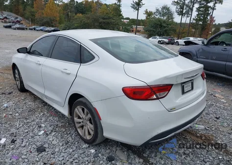 2015 Chrysler 200 Limited z USA, uszkodzony, nr VIN 1C3CCCAB1FN620975